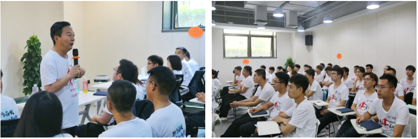 董事長程宏亮對新員工加入表示誠摯歡迎