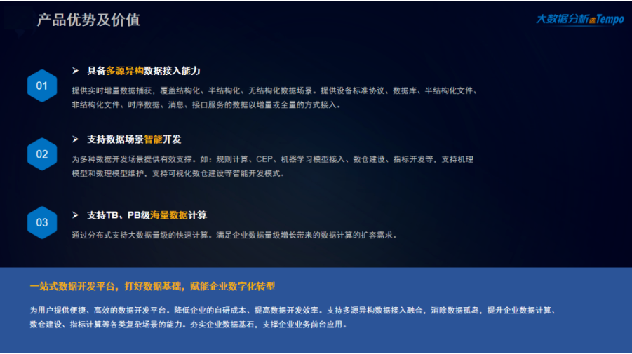 Tempo數(shù)據(jù)工廠