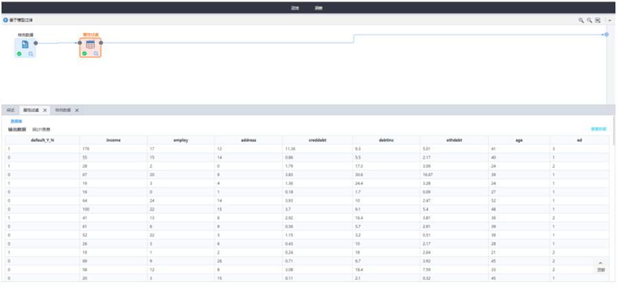 TempoAI參數(shù)過(guò)濾