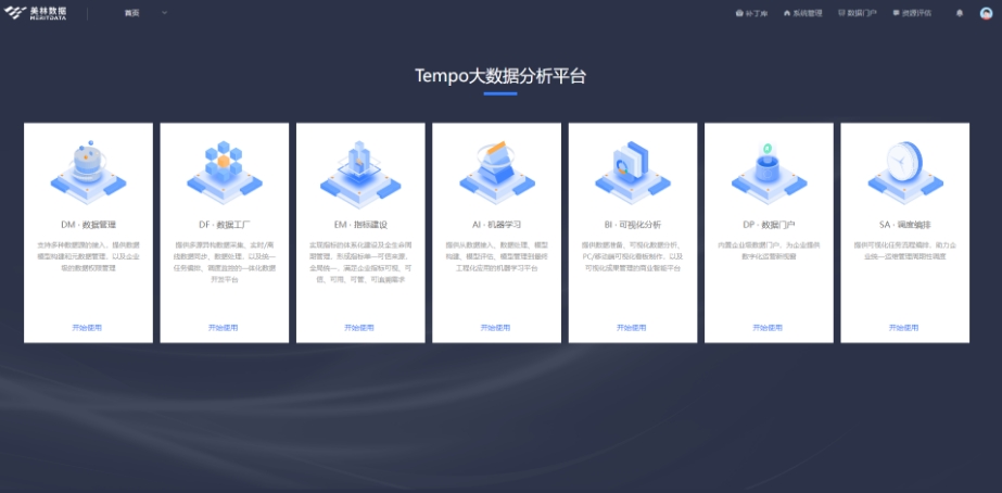 Tempo大數(shù)據(jù)分析平臺
