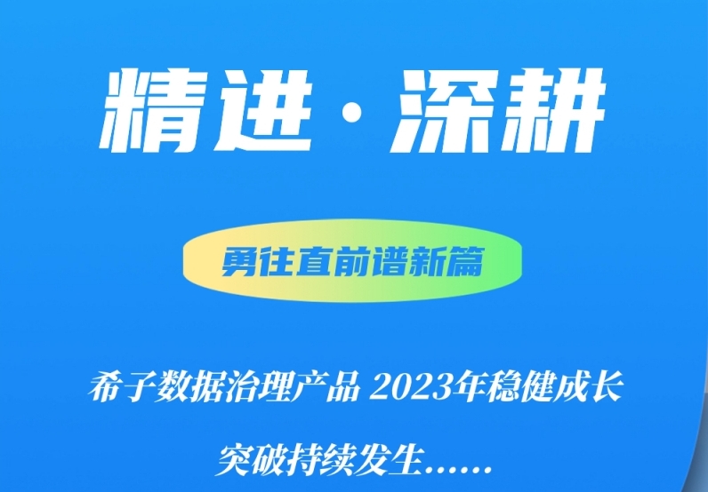 精進(jìn)·深耕，譜新篇|數(shù)據(jù)治理產(chǎn)品2023年度總結(jié)報(bào)告來啦